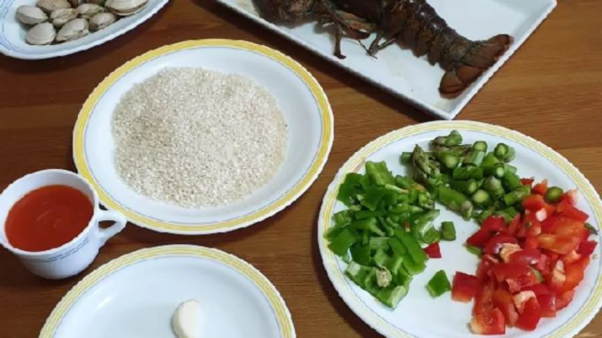 ingredientes arroz caldoso con bogavante tradicional