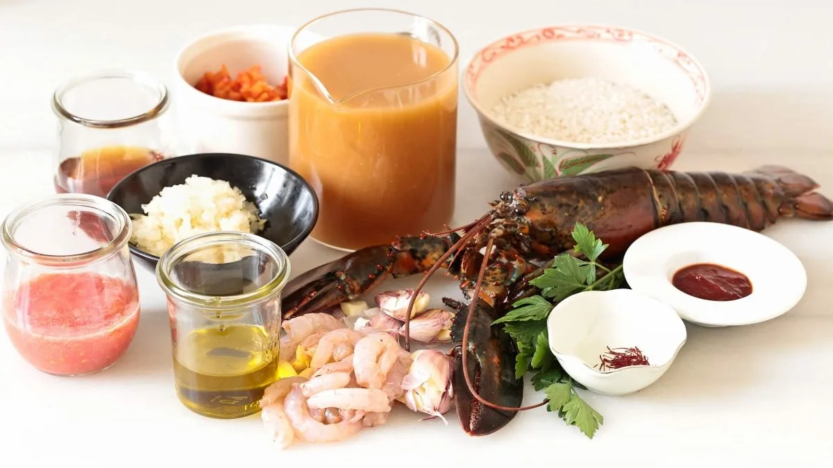 ingredientes arroz caldoso con bogavante
