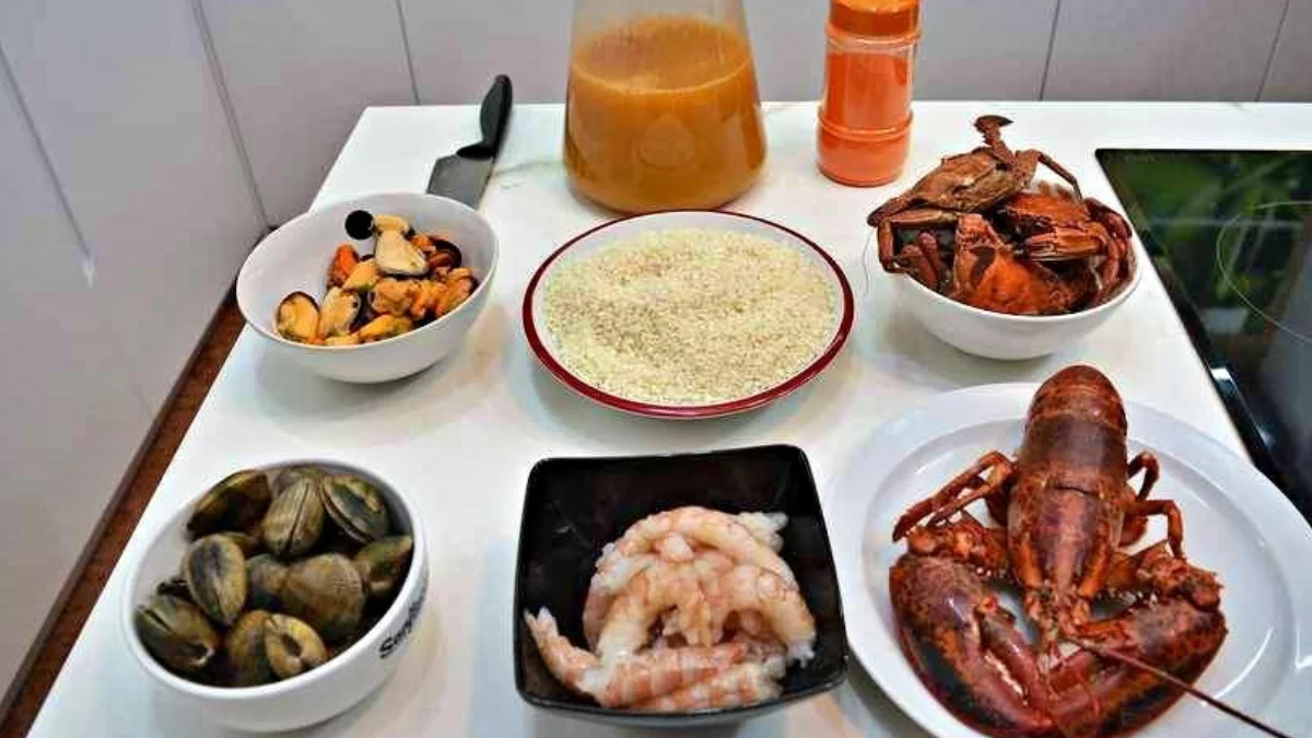 ingredientes arroz seco con bogavante