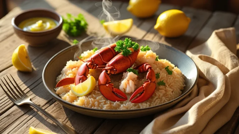 mi receta Arroz con bogavante
