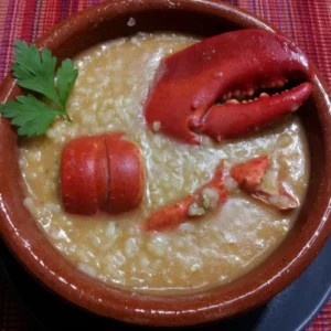 receta Arroz con bogavante receta para Thermomix