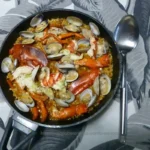 Receta Arroz con bogavante y almejas